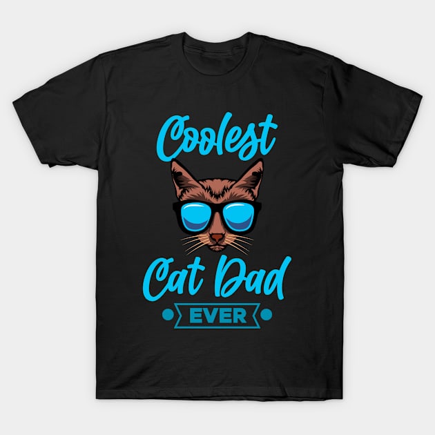 Cat Dad T-Shirt by Merchment